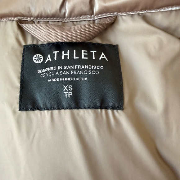 Athleta Downtown Vest Pyrite Shine (XS) - Picture 4 of 6